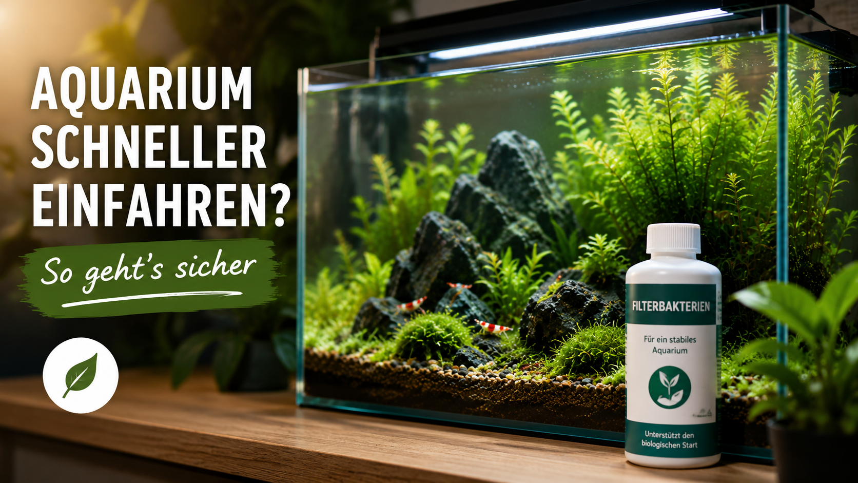 Aquarium schneller einfahren – Einlaufphase verkürzen mit der richtigen Unterstützung