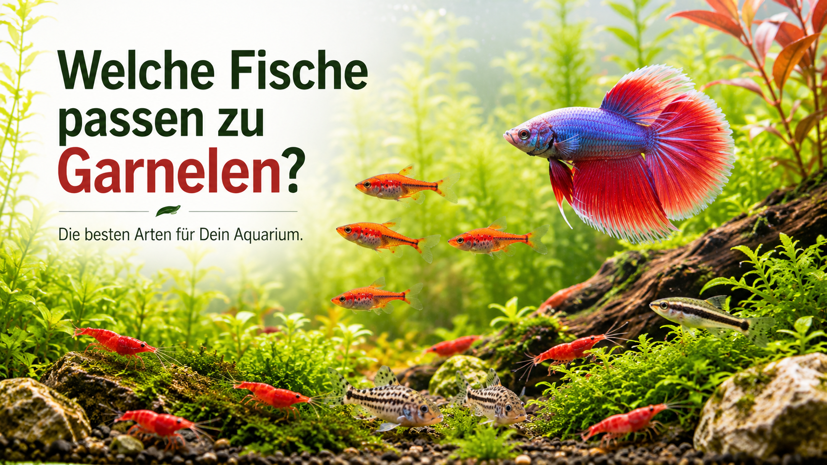 Welche Fische passen zu Garnelen?