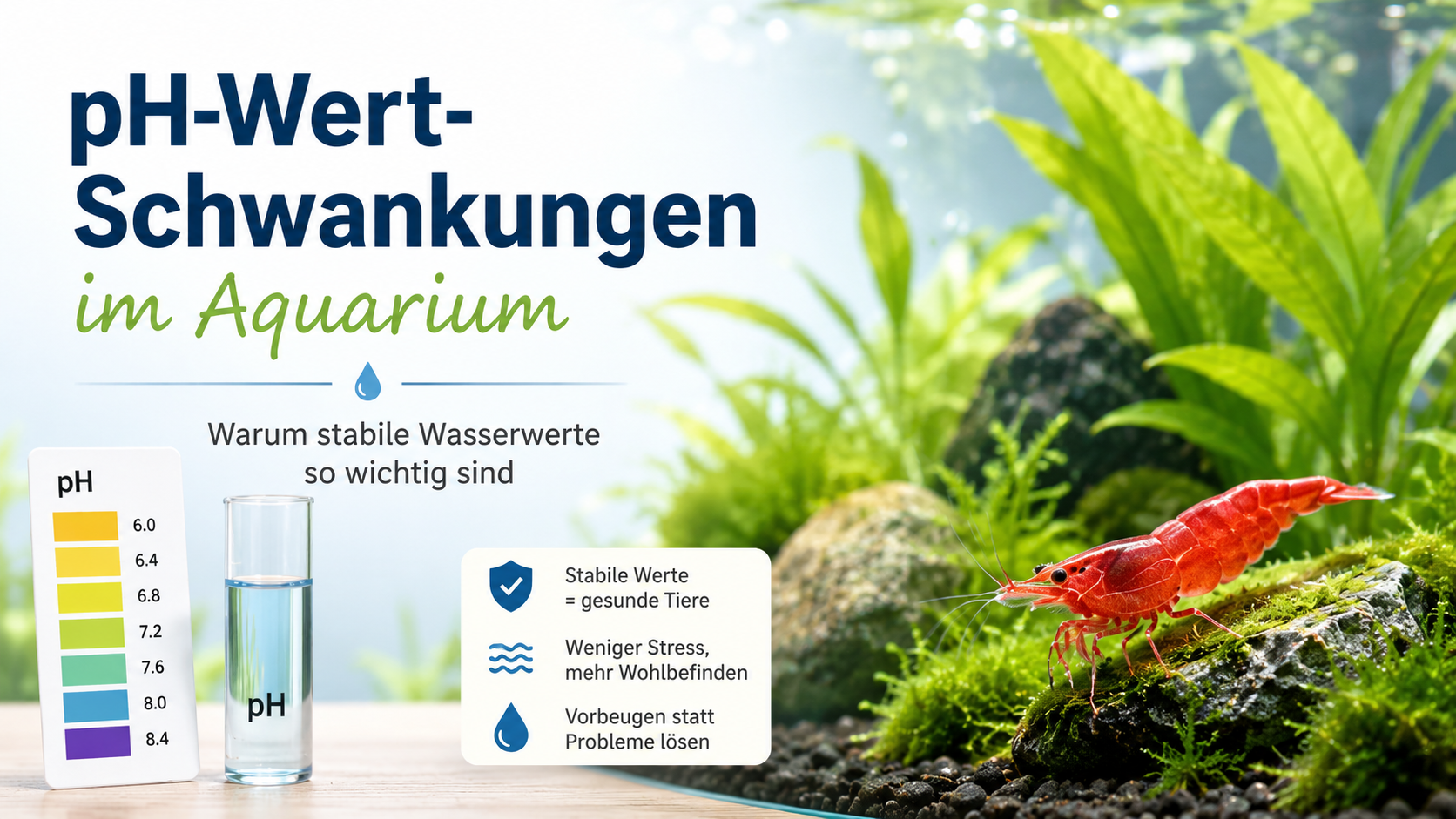pH-Wert-Schwankungen im Aquarium – Warum sie so gefährlich werden können
