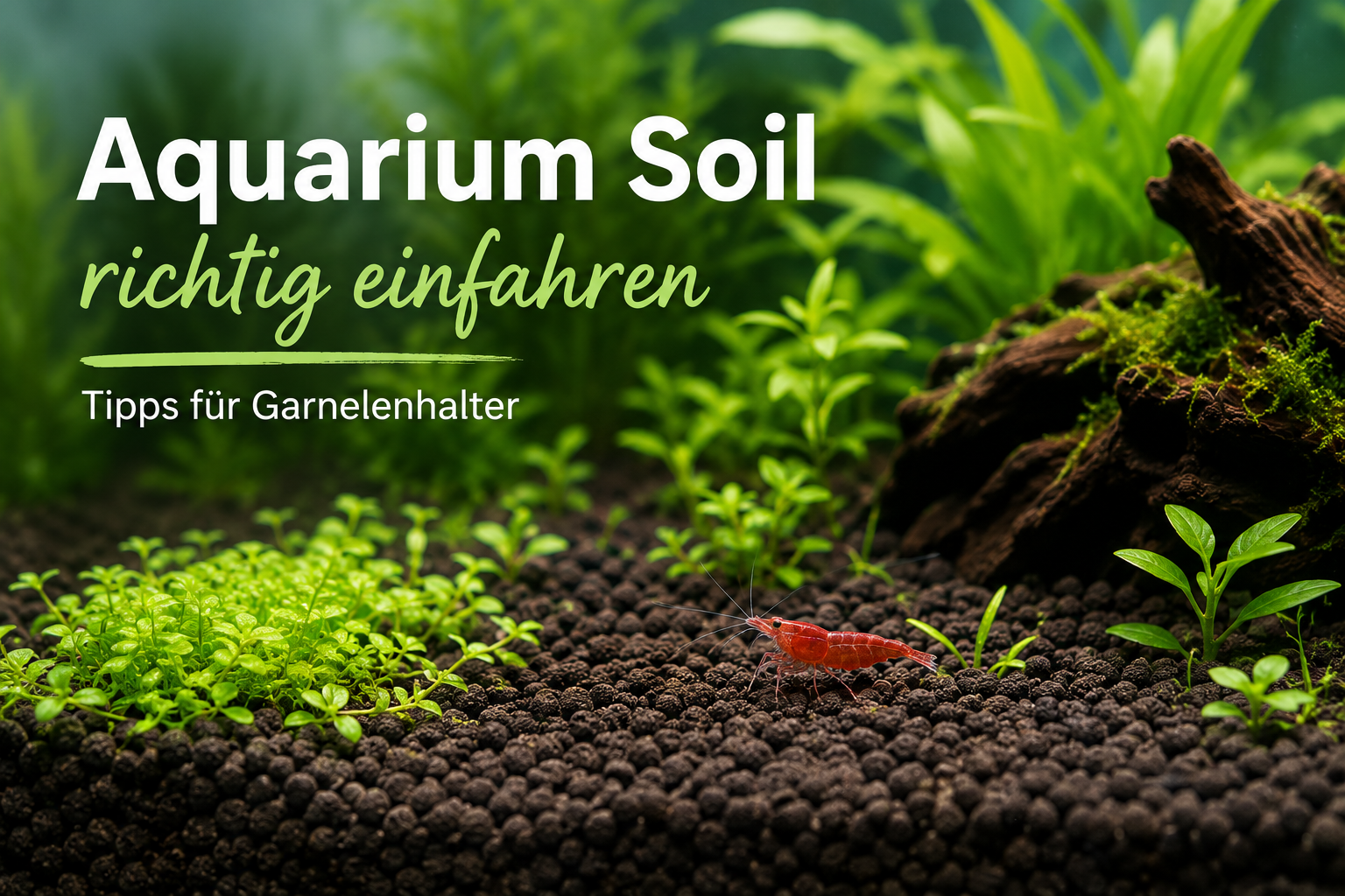 Aquarium Soil in der Einlaufphase – Darauf solltest Du achten