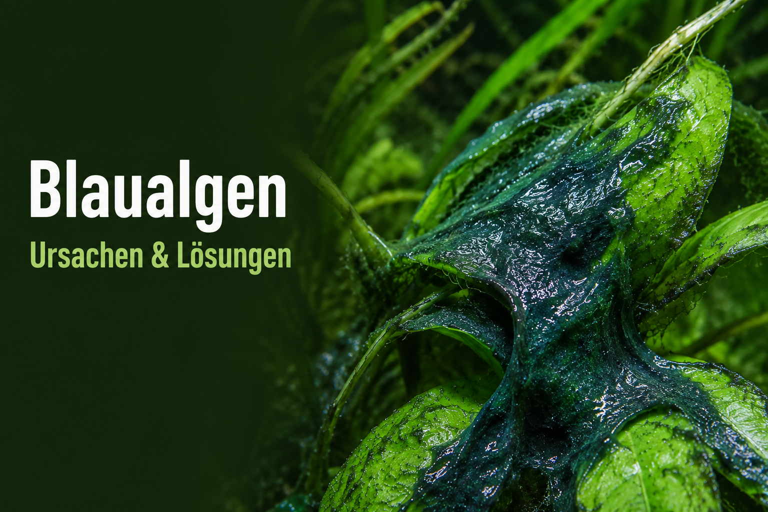 Blaualgen im Aquarium erkennen, verstehen und erfolgreich bekämpfen