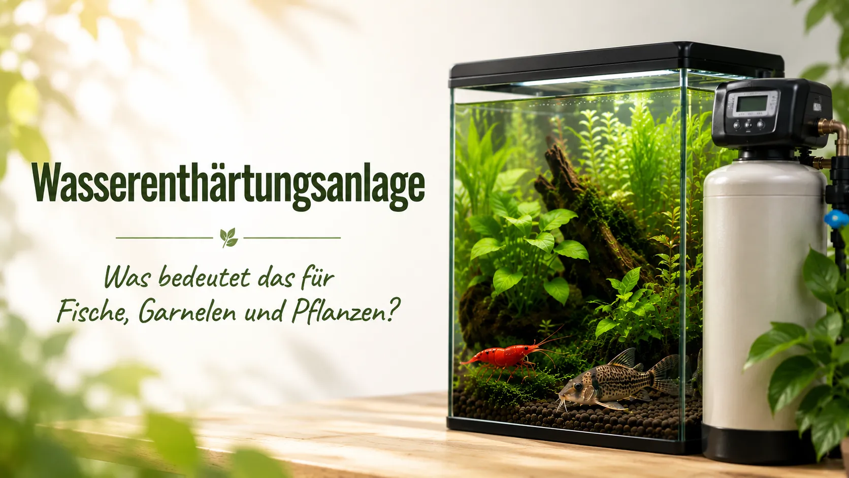 Wasserenthärtungsanlage im Haus – Fluch oder Segen für die Aquaristik?