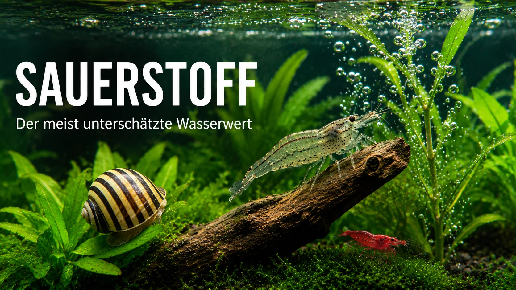 Sauerstoff im Aquarium – der meist unterschätzte Wasserwert