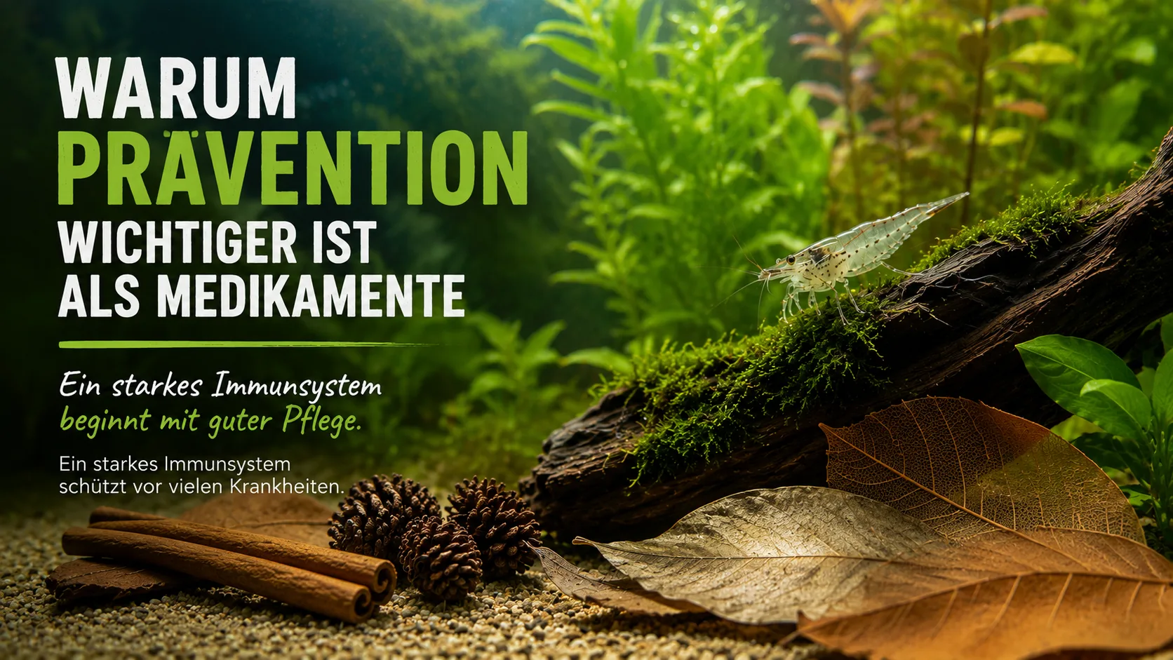 Präventions-Check: 10 Punkte für ein gesundes Aquarium