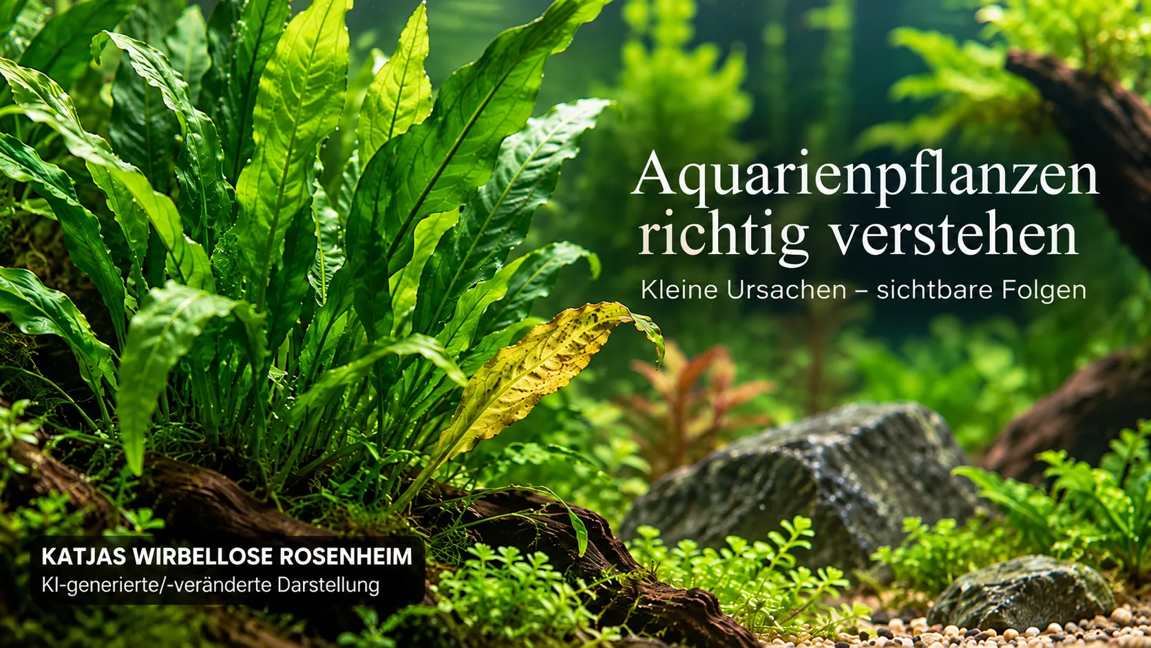 Aquarienpflanzen richtig auswählen: passen Wasser, Licht und Nährstoffe zu meiner Wahl?